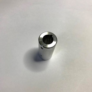 [ 金属加工・アルミ ]キー溝つきスリーブ部品（A5052製）
